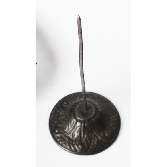 Victorian 3 Piece Lot of Cast Iron Receipt Holders Holder - Picture 4 of 7